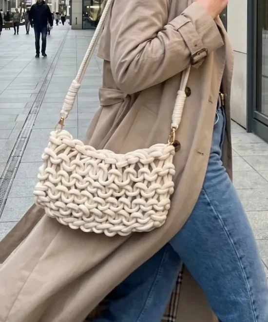 Bolso Nudo bandolera estilo boho