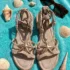 Sandalias planas de cuerda de mujer estilo romano muy ligeras